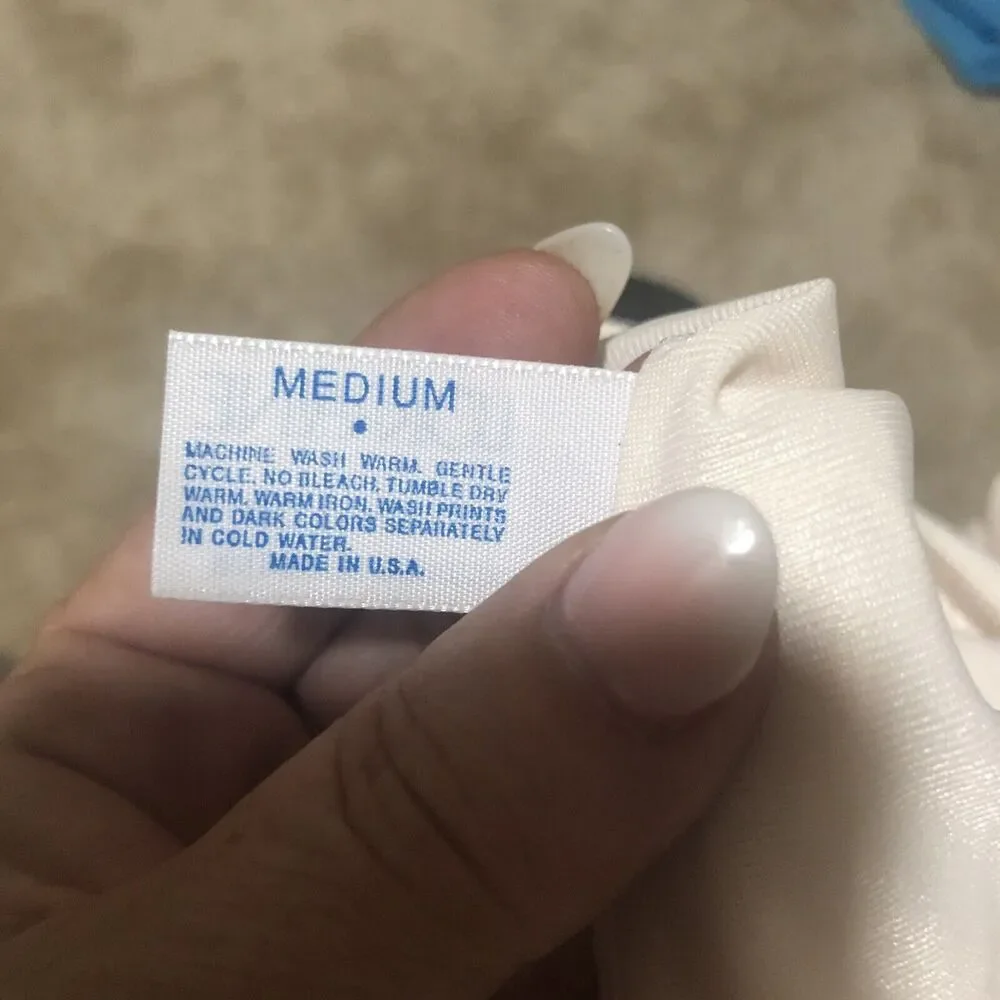 Vintage Long Slip Ivory With Lace Hem Lorraine Size Medium 100% Nylon_8